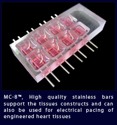 Mini-Construct Chamber 3D Engineered Tissue Constructs